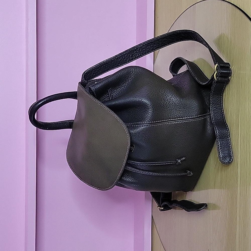 COACH 4911 VINTAGE SONOMA DARK GREEN  M SMALL BACKPACK NATURAL GRAIN   ITALY